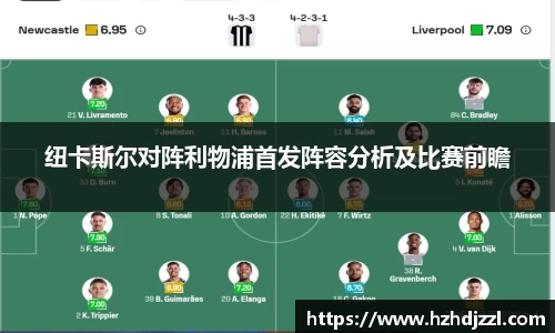 纽卡斯尔对阵利物浦首发阵容分析及比赛前瞻